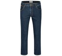 Wrangler Texas Herren-Stretchjeans - Herrenjeans Regular Fit Authentic Straight (W48/L32, Darkstone)