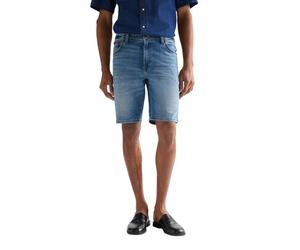 WRANGLER TEXAS SHORTS habor blue 112377790 - TOUGHLITE W30