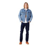 Wrangler Texas Slim Jeans in dunklem Rinsewash W44 / L34 Slim Fit