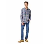 Wrangler Herrenjeans Texas Slim Fit Ridge Wash W42 L30