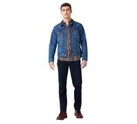 Wrangler Herren Texas Straight Jeans, Blue Black, 42W / 30L EU