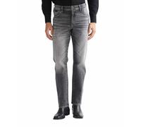 Straight-Jeans WRANGLER "TEXAS" Gr. 36, grau (smoky granite), Jeans, Herren, 36, Länge 34, Denim/Jeans, Obermaterial: 99% Baumwolle, 1% Elasthan, Straight-Jeans (62003262-36) smoky granite