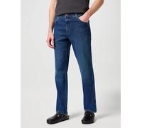 Wrangler Texas Stretch Jeans Straight Fit in Mittelblau W31 / L32 Regular Fit