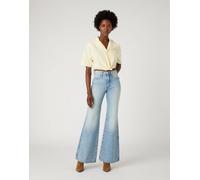 Wrangler - TIE RESORT SHIRT PALE BANANA XS