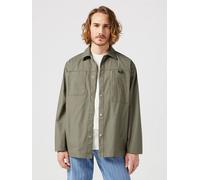 Wrangler Übergangsjacke in Khaki - Größe XXL | Herren Plussize