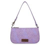 Wrangler Umhängetasche für Damen, 90er-Jahre, Retro-Stil, Griff oben, Hobe Handtasche, Pastellviolett