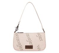 Wrangler Umhängetasche für Damen, 90er-Jahre, Retro-Stil, mit Tragegriff, Stark Beige