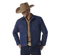 Wrangler Herren Western-Jeansjacke ungefüttert Oberbekleidung, Denim, L