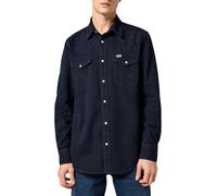 Wrangler Men's Western Shirt, Midnight Rodeo, L