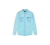 WRANGLER WESTERN SHIRT Langarm Jeanshemd riverbank 112378126 4XL