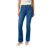 Wrangler Women's Flare Jeans, Serene Storm, 33 W/34 L