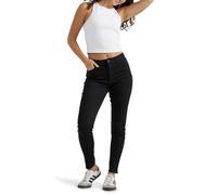 Wrangler Women's High Rise Unforgettable Skinny Jean, Black, 6