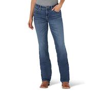 Wrangler Women's Misses Q-Baby Mid Rise Boot Cut Ultimate Riding Jean, Briley, 9W x 32L