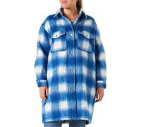 Wrangler Women's Plush Wool Jackets, Daphne Blue, X-Large