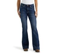 Wrangler Women's Retro High Rise Trouser Denim 32x30