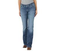 Wrangler Women's Shiloh Low Rise Boot Cut Ultimate Riding Jean, Scarlett, 9
