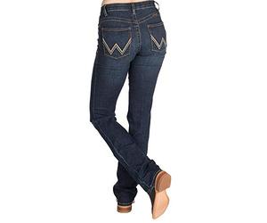 Wrangler Women's Willow Mid Rise Boot Cut Ultimate Riding Jean, Lovette, 0W x 38L