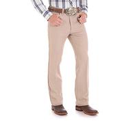 Wrangler Wrancher Herren-Jeans, Elegante Dress-Jeans, Dunkles Beige, 36W / 32L