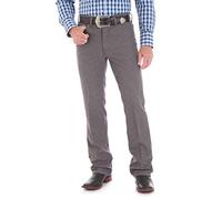 Wrangler Wrancher Herren-Jeans, Elegante Dress-Jeans, Meliert, Grau, 36W / 30L