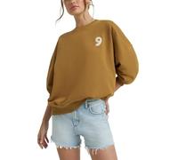 Wrangler X Lainey Wilson Damen Good Jeans Langarm Sweatshirt - Braun, Hearts Dreams Good Jeans, S