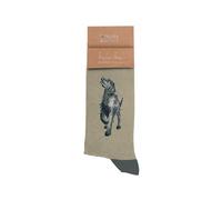 Wrendale Design Black Labrador Men's Sock - Walkies