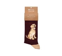 Wrendale Design Golden Labrador Men's Socks - Good as Gold