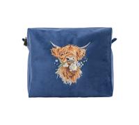 Wrendale Design Highland Cow Cosmetic Bag Daisy Coo