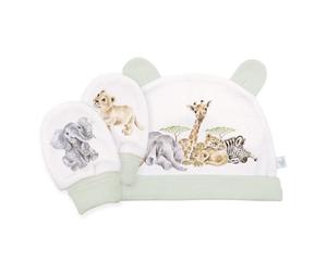 Wrendale Design Little Savannah Hat and Mitten Set