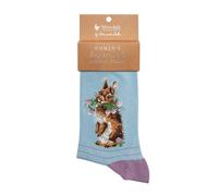 Wrendale Design Rabbit Sock - Head Clover Heels