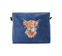 Wrendale Design Highland Cow Cosmetic Bag Daisy Coo