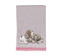 Wrendale Designs by Hannah Dale Winterschal A Dogs Life, Einheitsgröße, Rosa