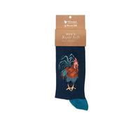 Wrendale Designs - Colours of the Rainbow' Cockerel Herrensocken, multi, 7-11