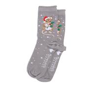 Wrendale Designs Damen Socken Weihnachts-Maus | WD-XSOCK006