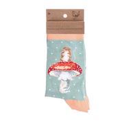 Wrendale Designs Hannah Dale Maussocken mit Aufschrift "He's a Fungi", Er ist ein Pilz, 4-7