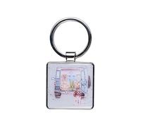 Wrendale Designs Paws for a Picnic' Labrador and Spaniel Schlüsselanhänger, mehrfarbig, One size