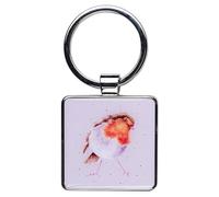 Wrendale Designs Robin Schlüsselanhänger - Neugieriger Robin