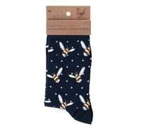 Wrendale Designs - Socken, Biene, Einheitsgröße, 1 Paar, Damen
