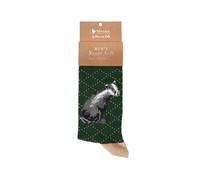 Wrendale Designs The Country Gent' Badger Herrensocken, multi, 7-11