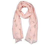 Wrendale Designs von Hannah Dale, Schal, 70 x 190 cm, Rosa - Maus, 70cm x 190cm