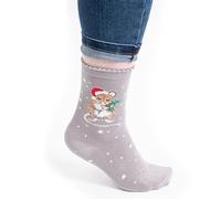 Wrendale Designs Weihnachtssocken ChristMouse Maus Design