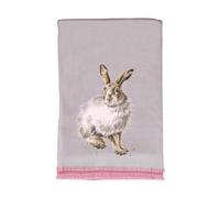 Wrendale Designs - Winterschal, Grau - Hase, Einheitsgröße