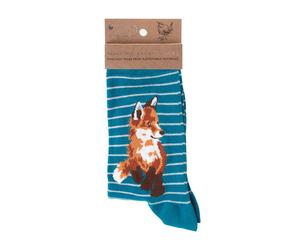 Wrendale - Womens Bambussocken Fox Sock Born to be Wild