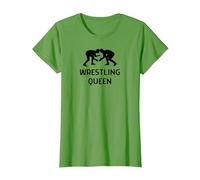 Wrestling Queen Outfit Frauen T-Shirt, Damen, Hellgrün, 3XL