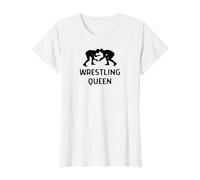 Wrestling Queen Outfit Frauen T-Shirt, Damen, Weiß, M