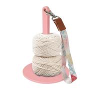 Wrist Yarn Holder, Hands-Free Organizer with Adjustable Wrist Strap Design | Mini Minder Yarn Holder for Home Balcony Park Travel Craft Studio Beginners Experienced