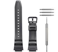 WRISTARMOR Ersatz-Uhrenarmband für Casio AE-1100w SGW-300H AE-1000w AE-1200 W-218H wasserdichtes Sportuhrenarmband, 210 millimeters, Harz, Künstlicher Quarz.