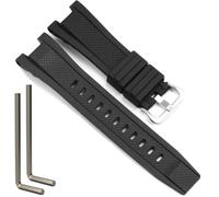 WRISTARMOR Herren-Armband aus Kunstharz, Ersatz für Casio GST-S110 GST-W100C GST-W110 GST-S100G GST-S210B GST-S300 GST-W300G GST-W300 GST-S300G Uhrenarmband