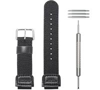 WRISTARMOR Kompatibel mit Armband aus Nylon-Leder für Casio SGW-300H/AE-1200 /AE-1000W /AEQ-110W / MRW-200H Armband