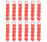 WRITWAA 100 Stück Strick und Häkelmarker aus Kunststoff Sicherheitsnadeln zum Stricken Leicht und Tragbar für Selbstgemacht Pullover Maschenmarkierer und Stichhilfen