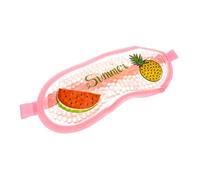 WRITWAA Gel Augenmaske Kühlend Hohle Augenabdeckung Aus Pvc Ergonomisches Nasenpolster-design Angenehm Zu Tragen Elastische Bänder Für Camping Und Indoor-nutzung